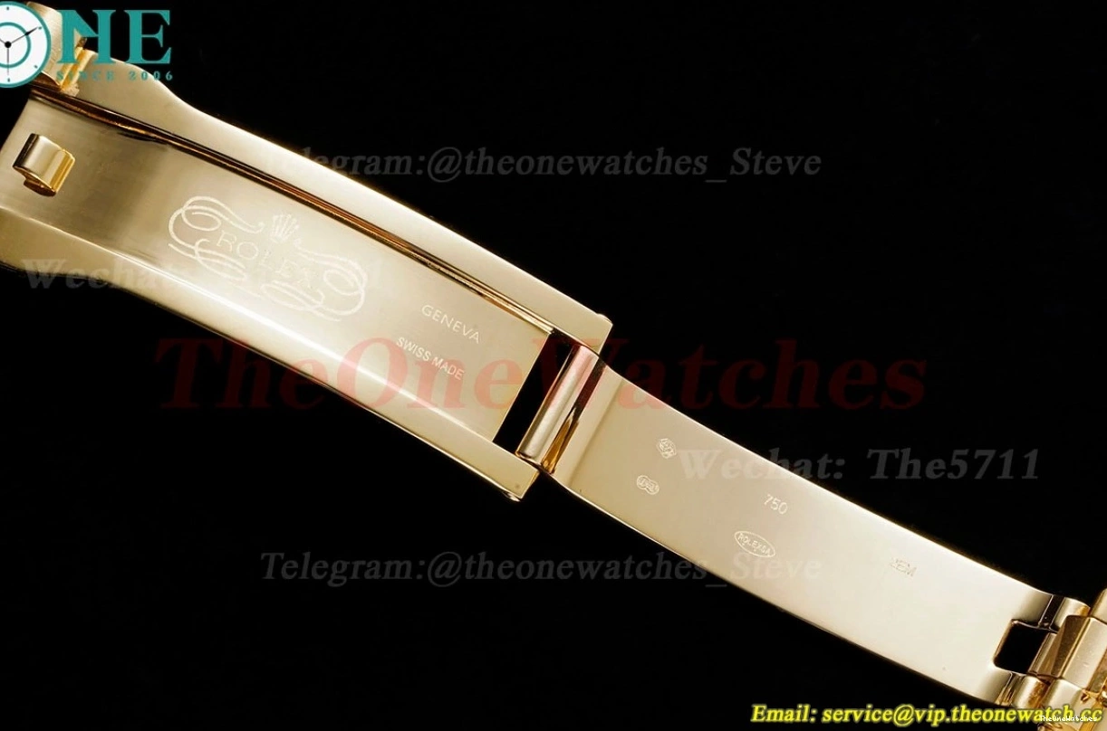 Textured DayDate Dial YG EWF YG 40mm A2836 Silver 0327